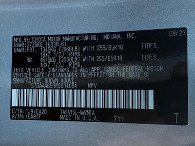 2024 Toyota Grand Highlander XLE