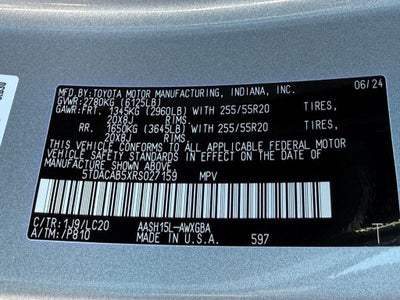 2024 Toyota Grand Highlander Hybrid Limited