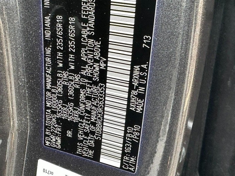 2024 Toyota Highlander Hybrid LE