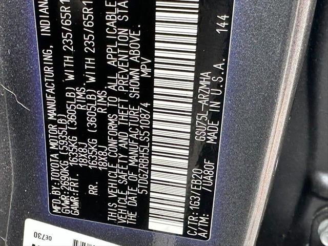 2020 Toyota Highlander XLE