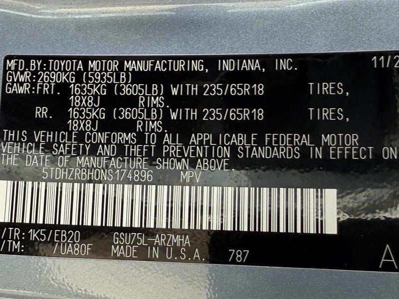 2022 Toyota Highlander XLE