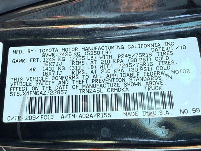 2010 Toyota Tacoma Base