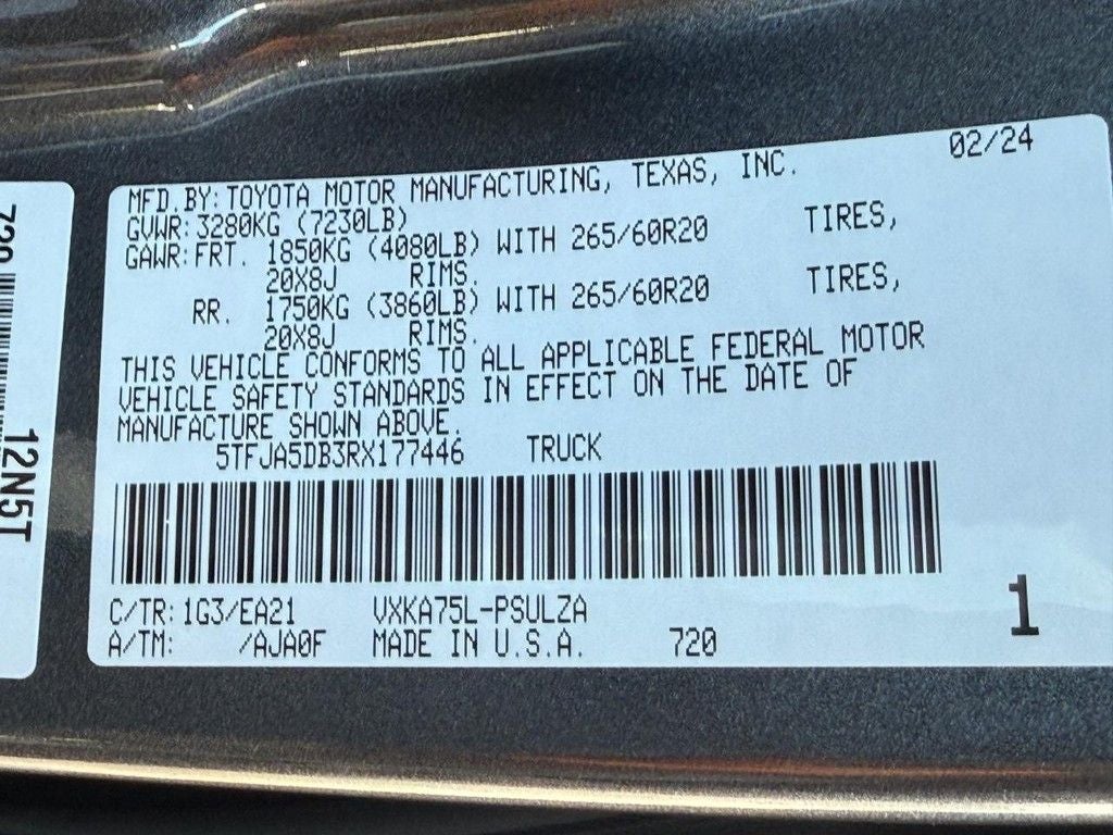 2024 Toyota Tundra Limited