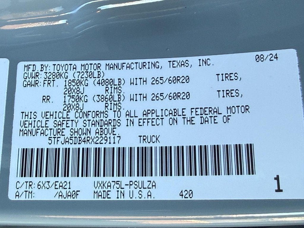 2024 Toyota Tundra Limited