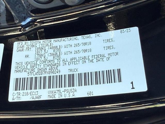 2023 Toyota Tundra SR5