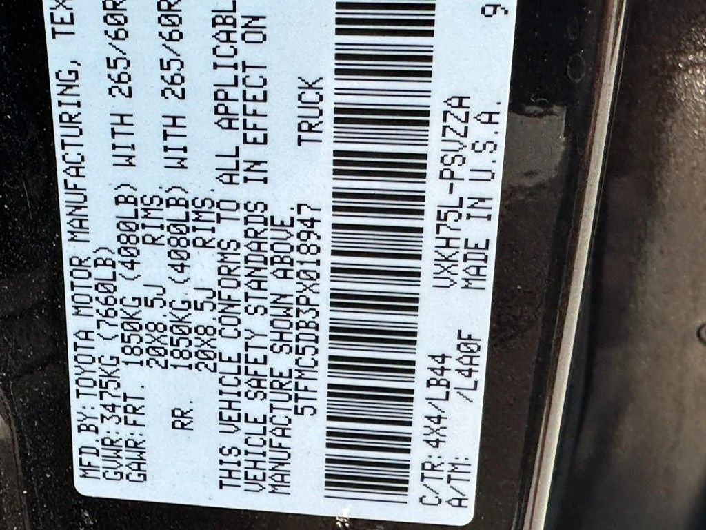 2023 Toyota Tundra Hybrid 1794 Edition