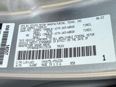 2023 Toyota Tundra Platinum