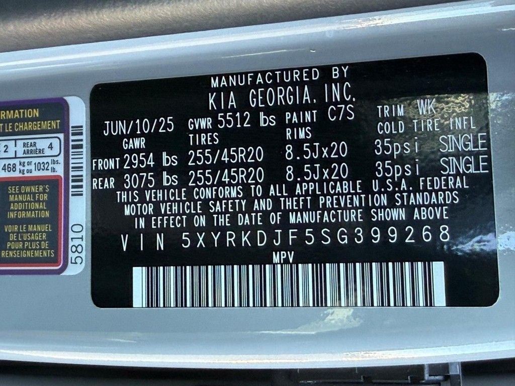 2025 Kia Sorento X-Line SX Prestige