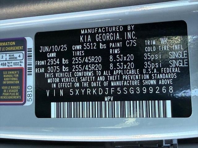 2025 Kia Sorento X-Line SX Prestige