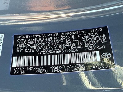 2024 Toyota Prius LE