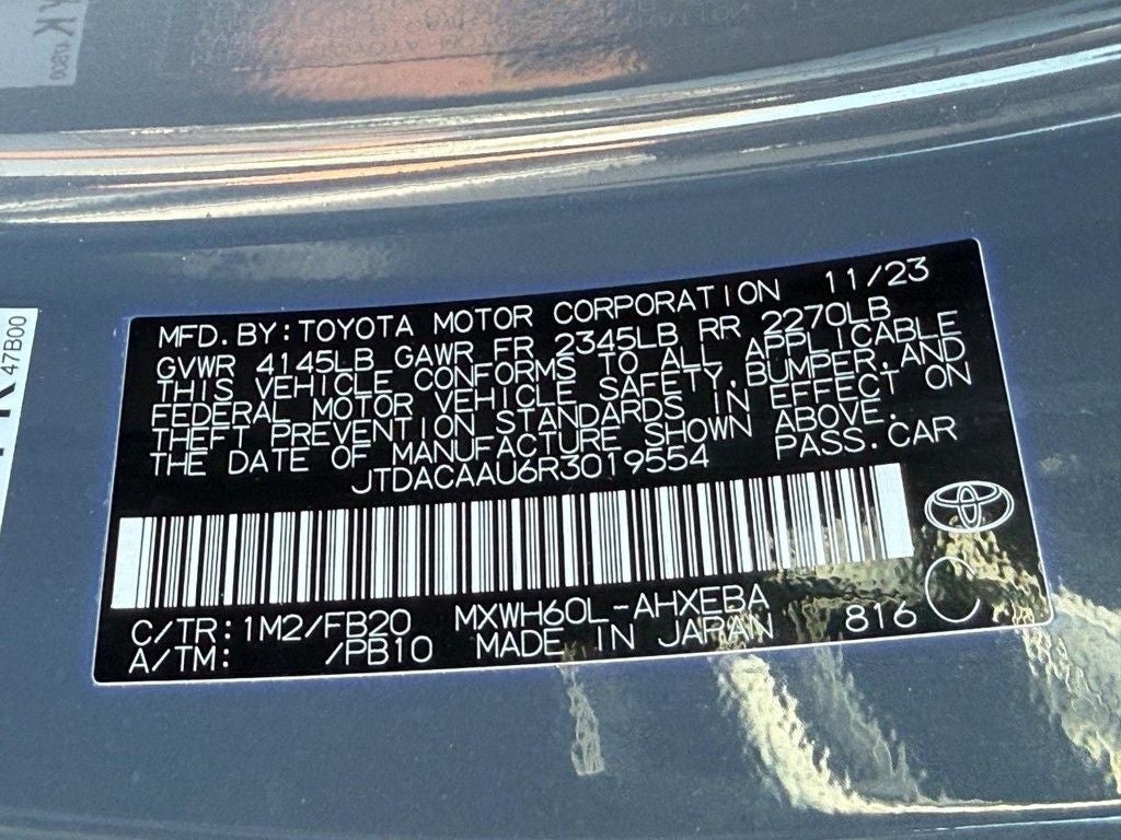 2024 Toyota Prius LE