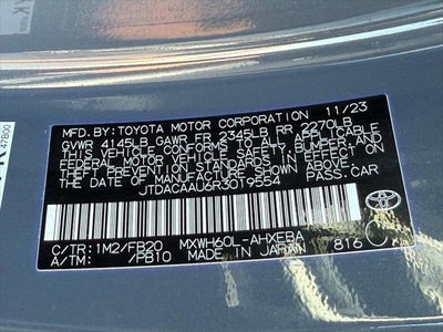 2024 Toyota Prius LE