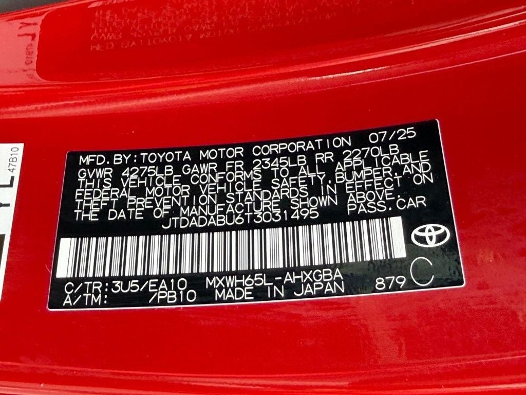 2026 Toyota Prius XLE
