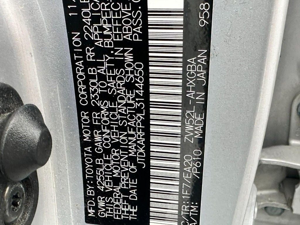 2020 Toyota Prius Prime XLE