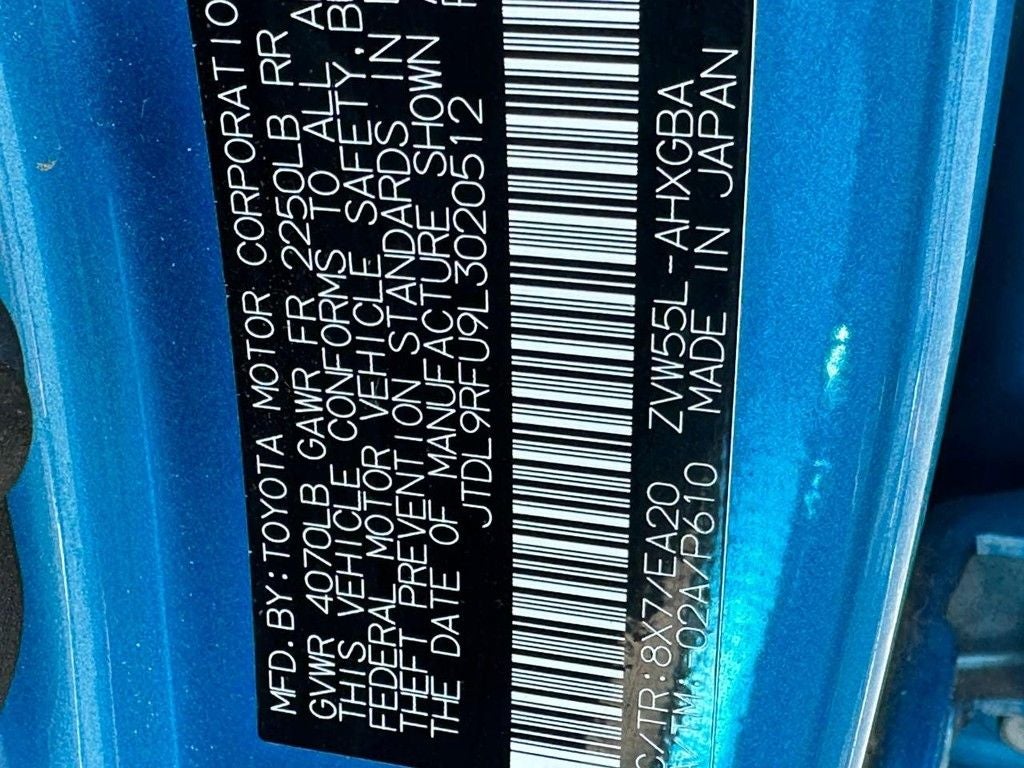 2020 Toyota Prius XLE AWD-e