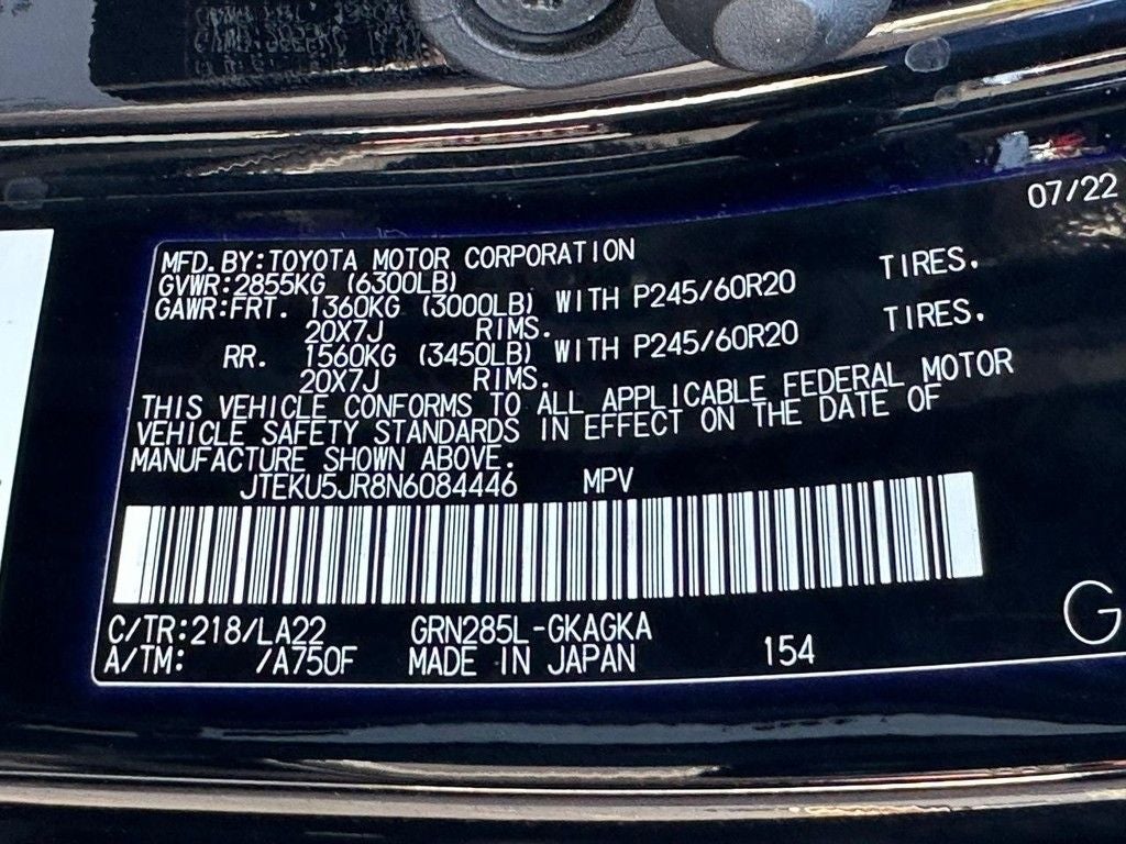 2022 Toyota 4Runner Limited