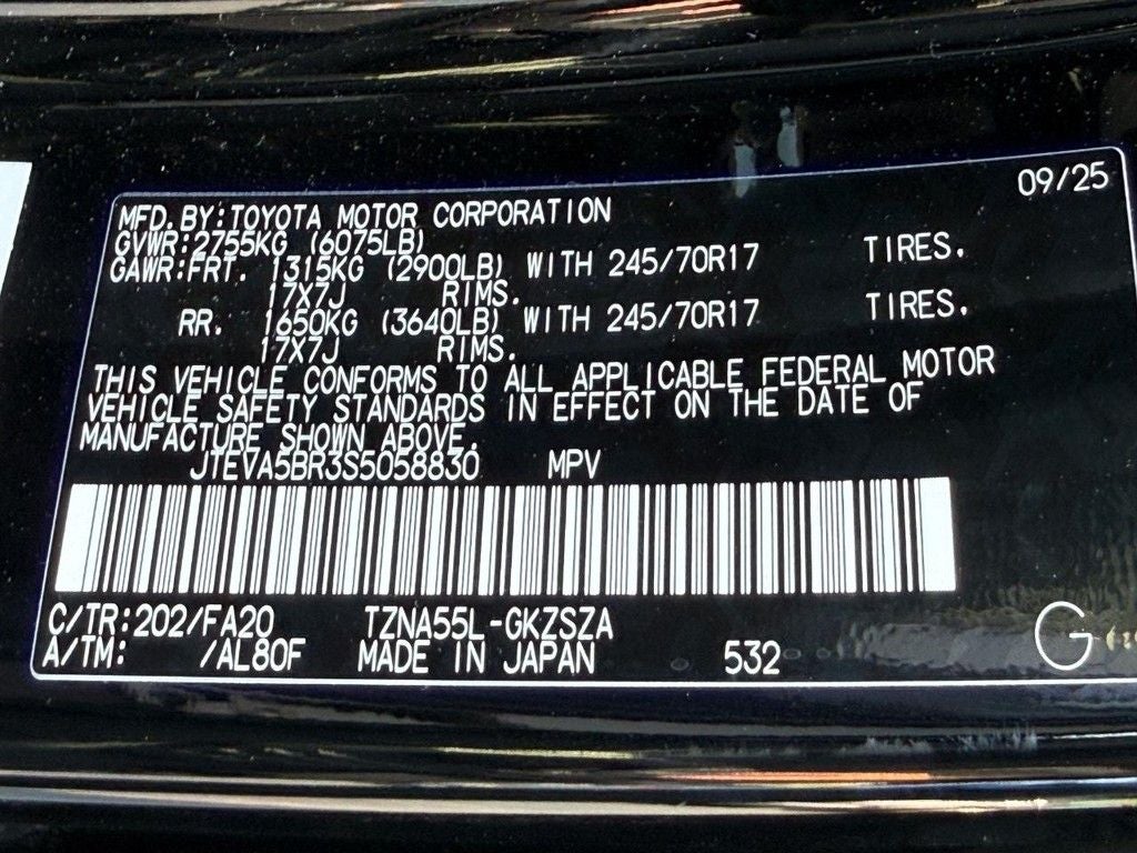 2025 Toyota 4Runner SR5