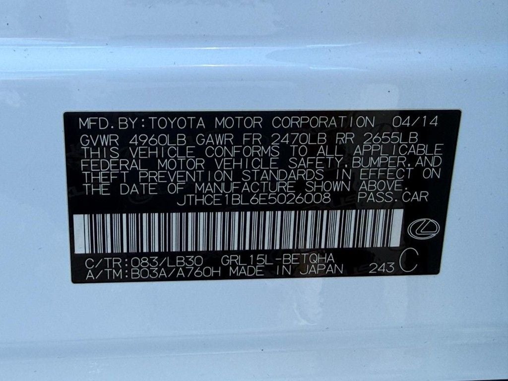 2014 Lexus GS 350