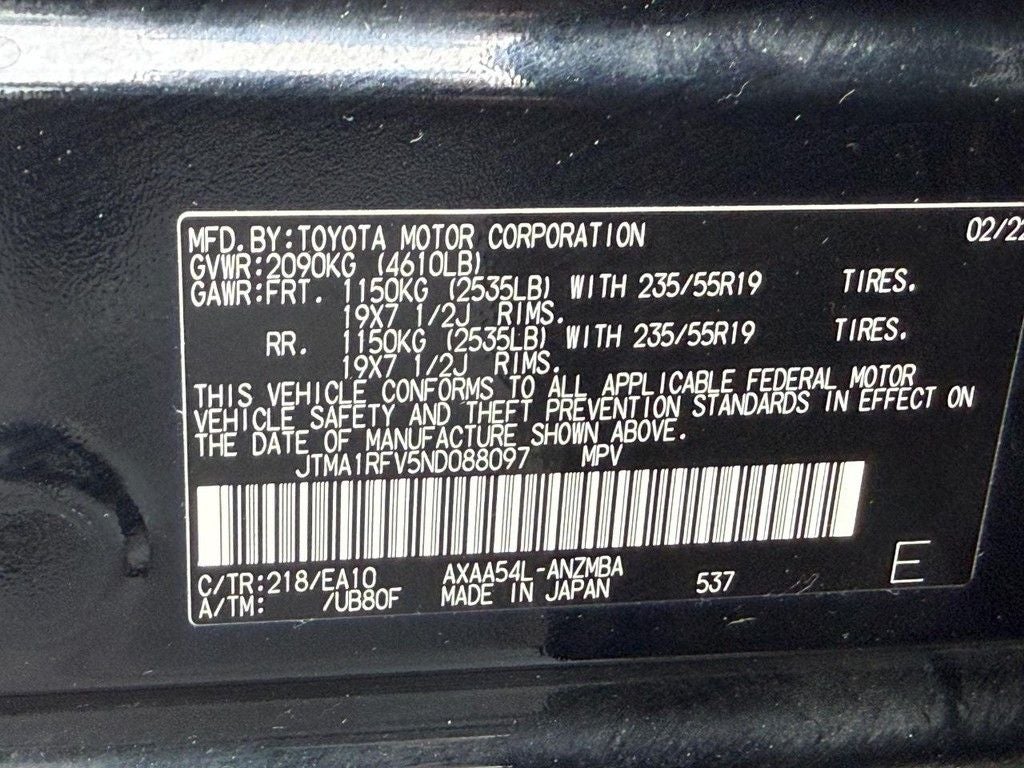 2022 Toyota RAV4 XLE Premium