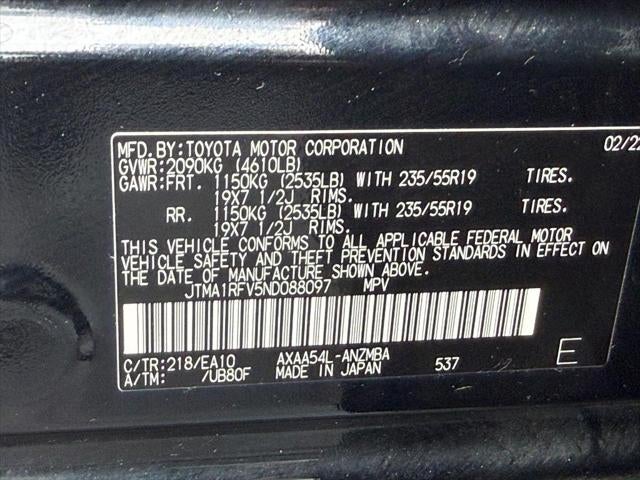 2022 Toyota RAV4 XLE Premium