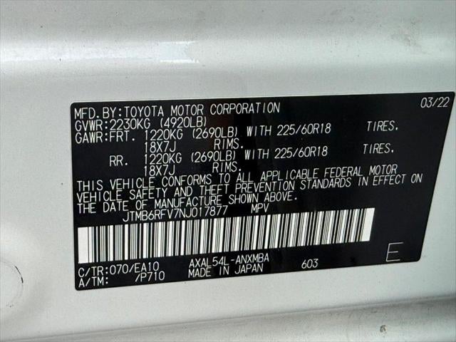 2022 Toyota RAV4 Hybrid XLE Premium