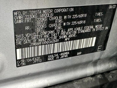 2022 Toyota RAV4 Hybrid XLE Premium