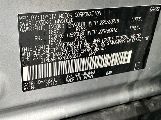 2022 Toyota RAV4 Hybrid XLE Premium