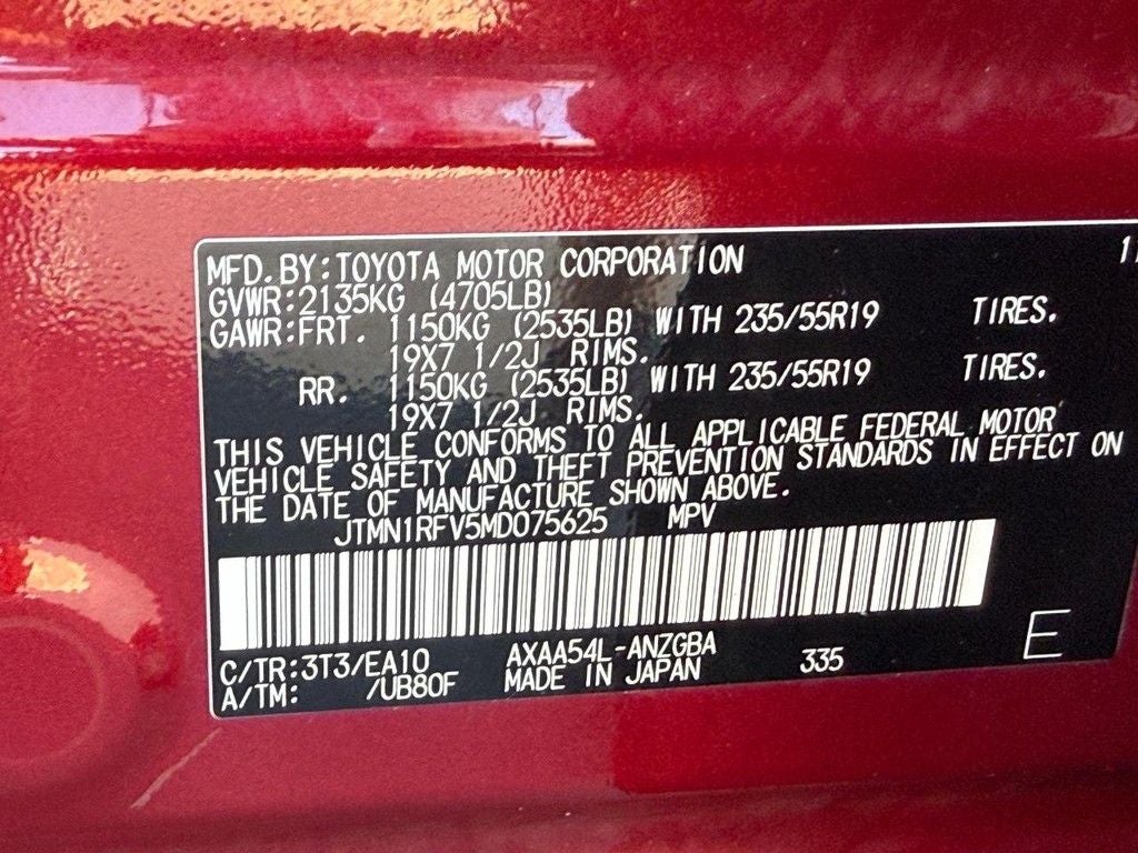 2021 Toyota RAV4 Limited