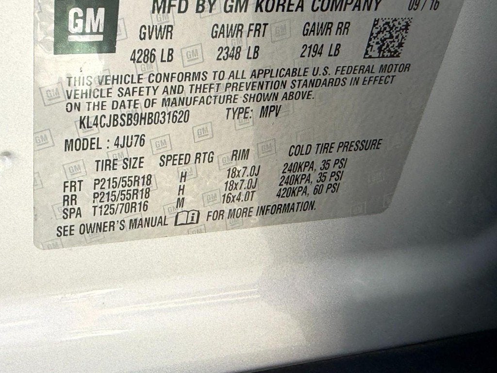 2017 Buick Encore Preferred II