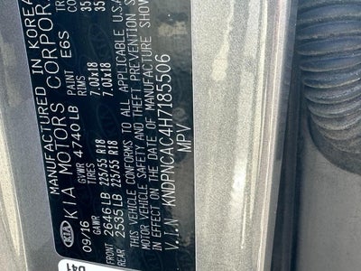 2017 Kia Sportage EX