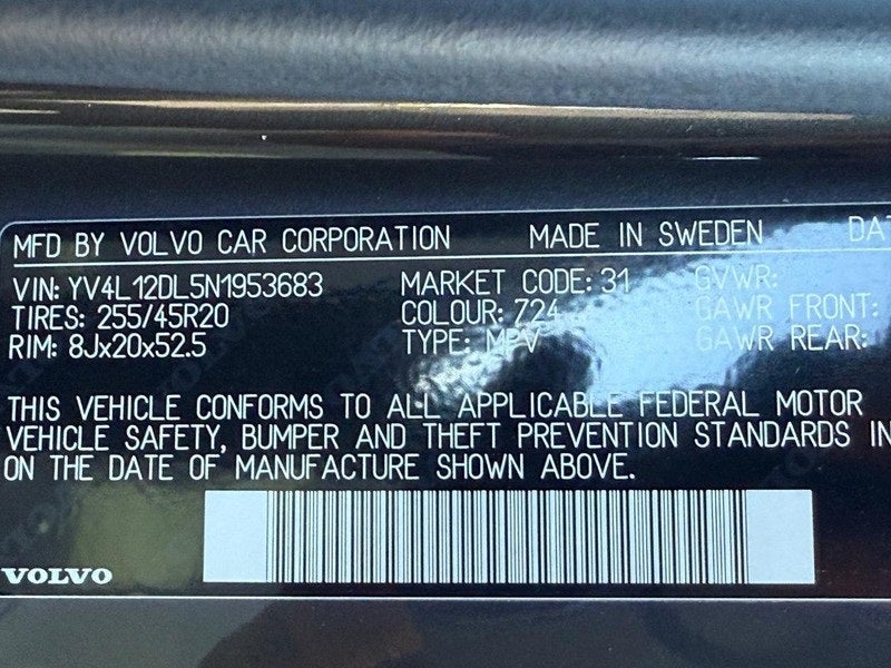 2022 Volvo XC60 B5 Inscription