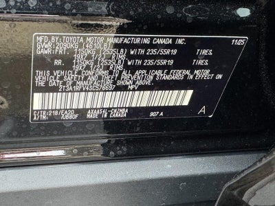 2025 Toyota RAV4 XLE Premium