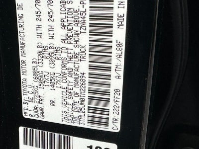 2026 Toyota Tacoma SR5