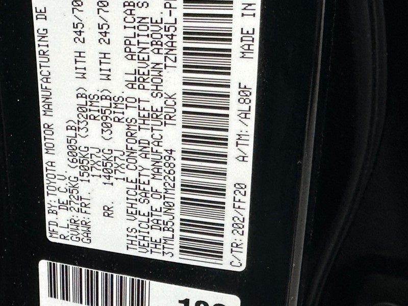 2026 Toyota Tacoma SR5