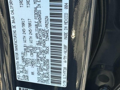 2026 Toyota Tacoma SR5