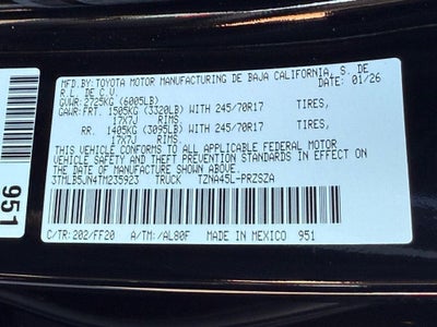 2026 Toyota Tacoma SR5