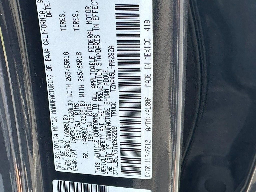 2026 Toyota Tacoma TRD Sport