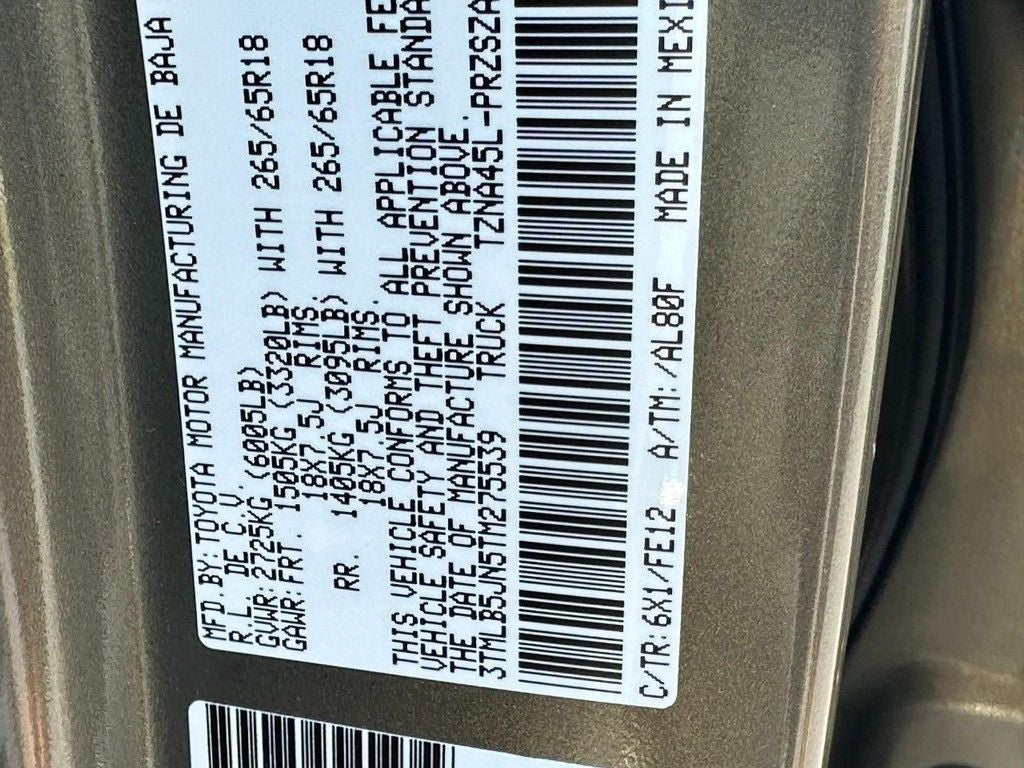 2026 Toyota Tacoma TRD Sport