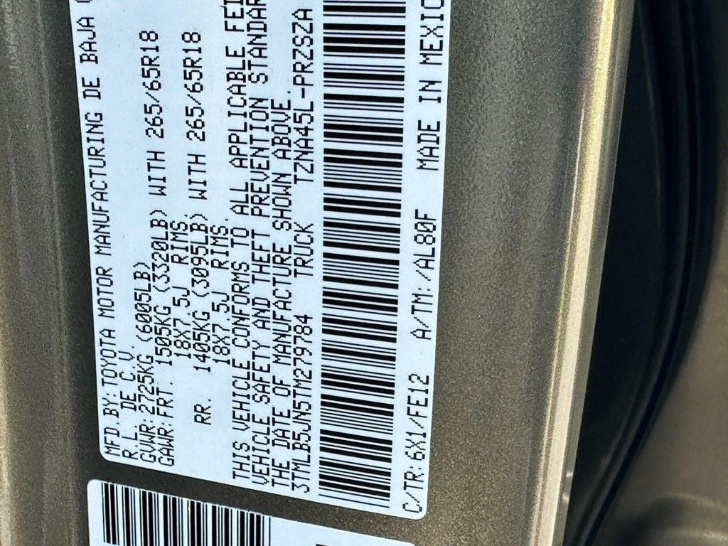 2026 Toyota Tacoma TRD Sport