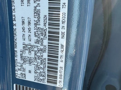 2026 Toyota Tacoma SR5