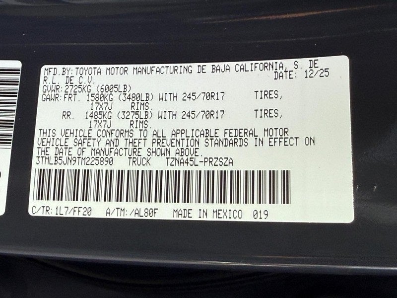 2026 Toyota Tacoma SR5