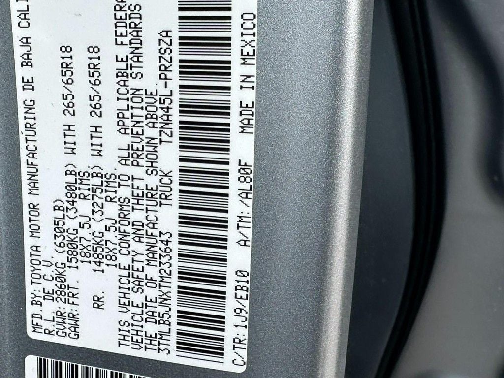 2026 Toyota Tacoma Limited