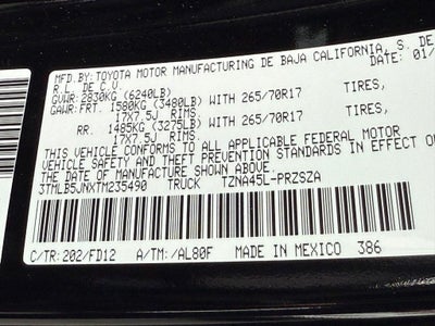 2026 Toyota Tacoma TRD Off-Road