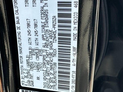 2026 Toyota Tacoma SR5