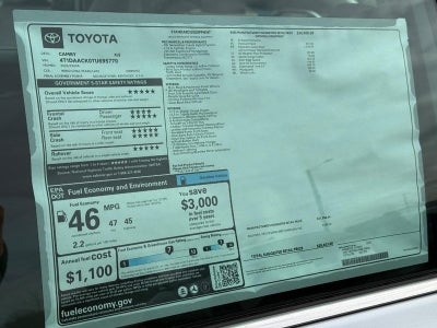 2026 Toyota Camry XLE