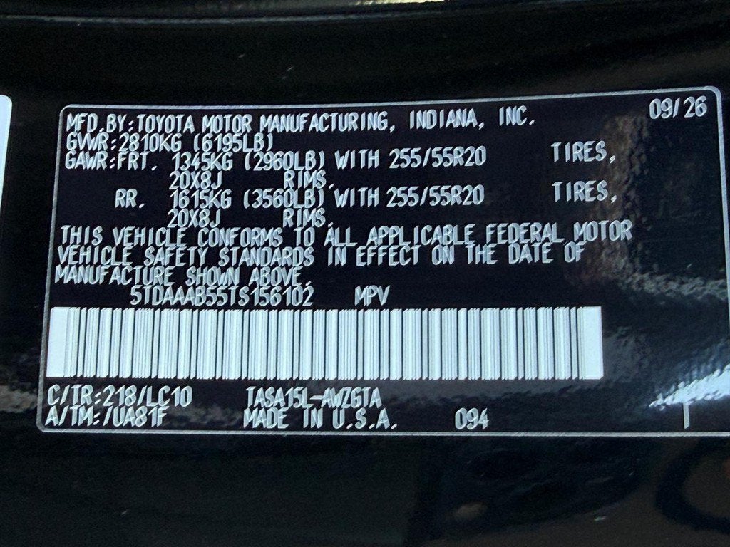2026 Toyota Grand Highlander Limited