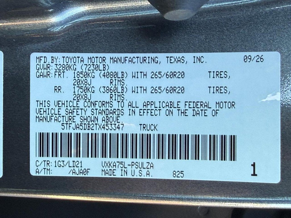 2026 Toyota Tundra Limited