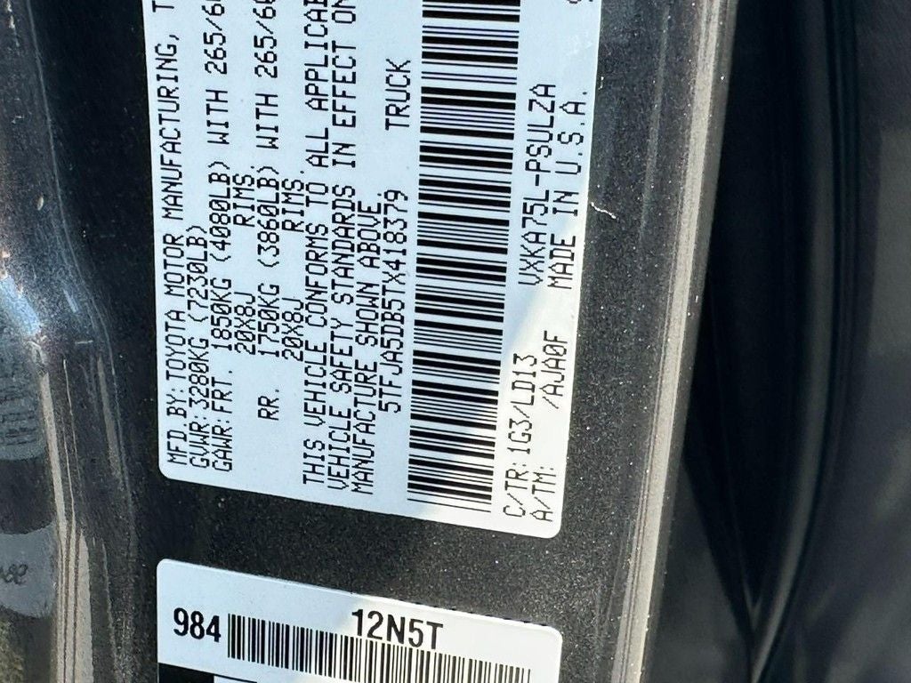 2026 Toyota Tundra Limited