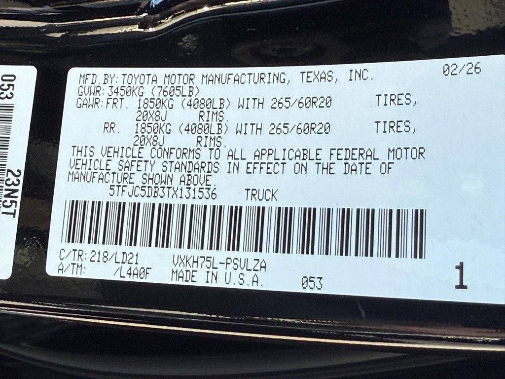 2026 Toyota Tundra i-FORCE MAX Tundra Limited