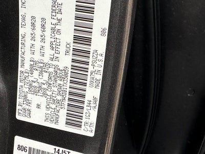 2026 Toyota Tundra 1794 Edition